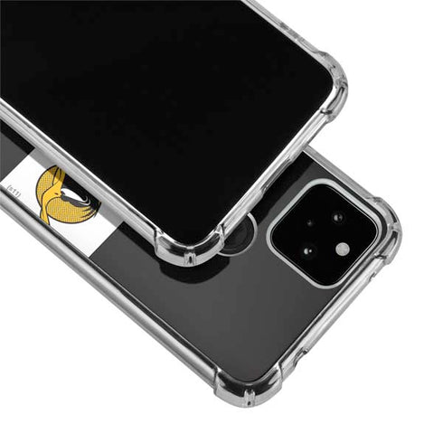 Looney Tunes Daffy Duck Three Circles Google Pixel 5 Clear Case